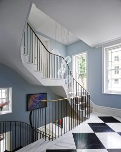 Contemporary entrance Primrose Hill Brotherton Lock London