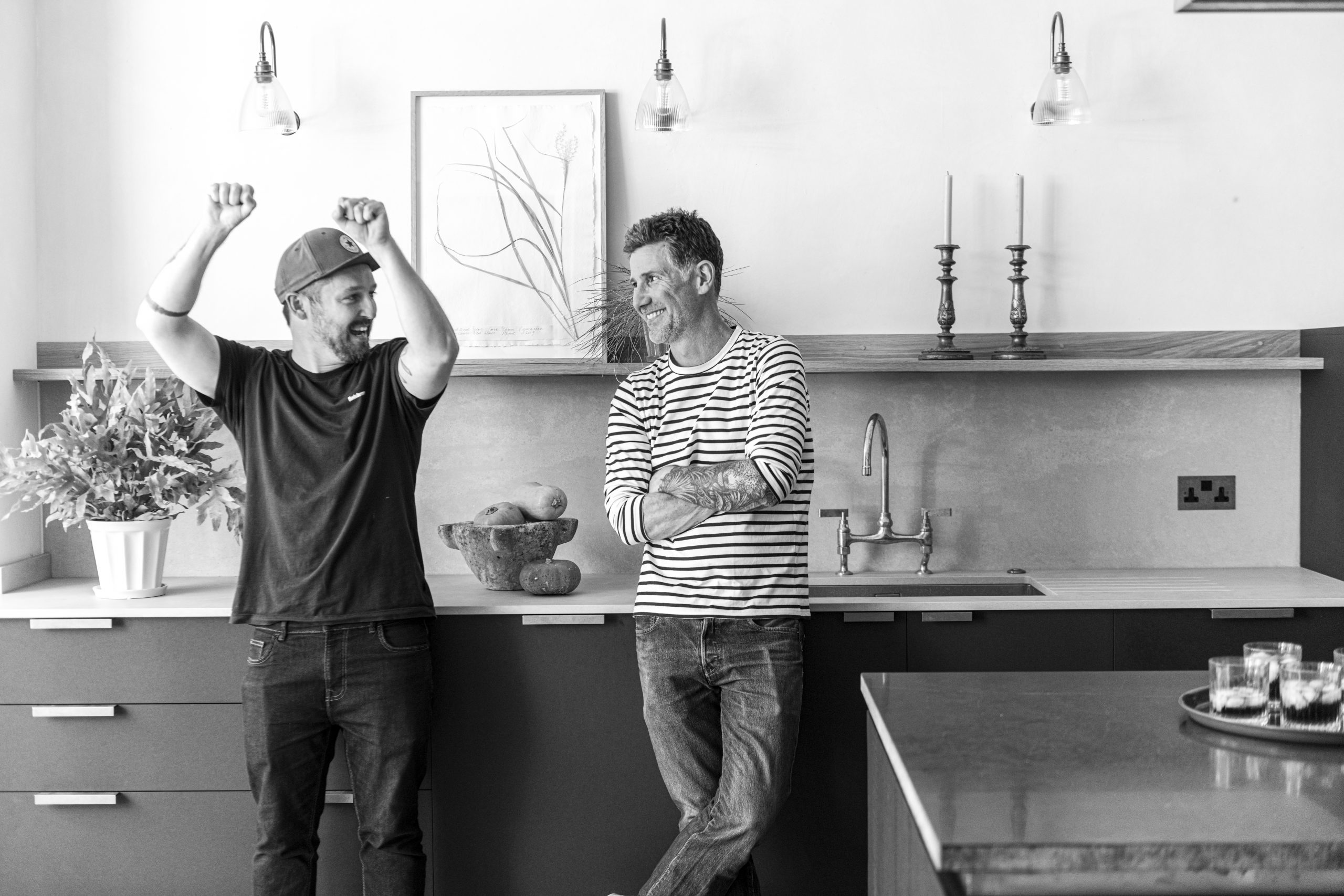 Toby Hall founder director and Tim Flux director