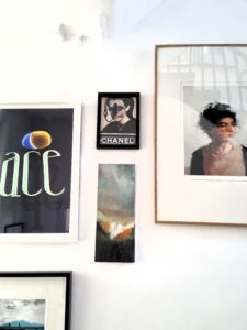 Art can be the starting point of room design